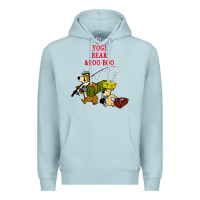 Blue Mist yogi bear & boo boo Premium Hoodie - artisFamous