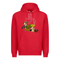 Red yogi bear & boo boo Premium Hoodie - artisFamous