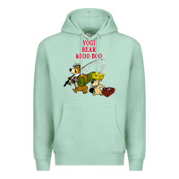 Seafoam yogi bear & boo boo Premium Hoodie - artisFamous