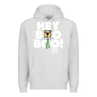 Dove Grey yogi bear Premium Hoodie - artisFamous