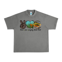 Tornado Peace Love Leaping Brook Trout Urban Heavy Tee - LillyAllenDesigns