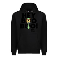 Black yogi bear Premium Hoodie - artisFamous