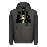 Charcoal Heather yogi bear Premium Hoodie - artisFamous