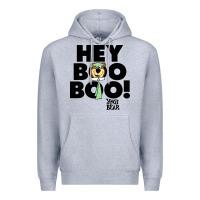Heather Grey yogi bear Premium Hoodie - artisFamous