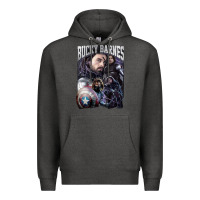 Charcoal Heather bucky barnes a hero Premium Hoodie - artisFamous