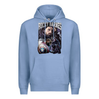 Colony Blue bucky barnes a hero Premium Hoodie - artisFamous