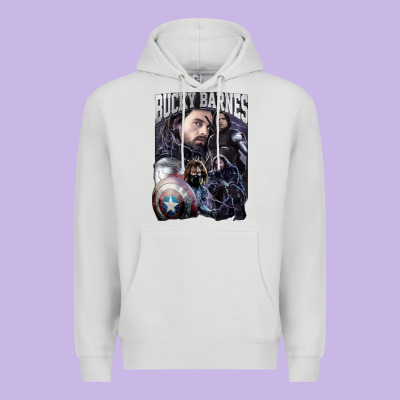 Bucky Barnes A Hero Premium Hoodie Designed By Artisfamous