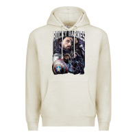 Oatmeal Heather bucky barnes a hero Premium Hoodie - artisFamous