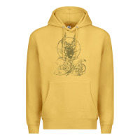 Antique Gold sleeping beauty maleficent crow branchesy Premium Hoodie - artisFamous