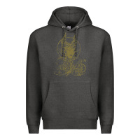 Charcoal Heather sleeping beauty maleficent crow branchesy Premium Hoodie - artisFamous