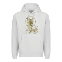 Dove Grey sleeping beauty maleficent crow branchesy Premium Hoodie - artisFamous