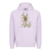 Lilac sleeping beauty maleficent crow branchesy Premium Hoodie - artisFamous