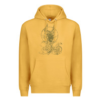 Mustard sleeping beauty maleficent crow branchesy Premium Hoodie - artisFamous