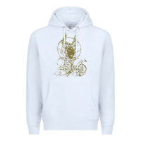 White sleeping beauty maleficent crow branchesy Premium Hoodie - artisFamous