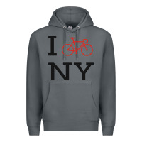 Rock i bike ny funny bike Premium Hoodie - artisFamous