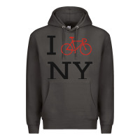 Smoke i bike ny funny bike Premium Hoodie - artisFamous