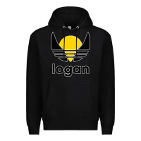 Black logan Premium Hoodie - artisFamous