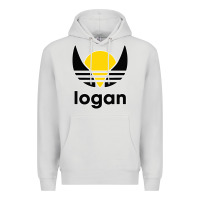 Dove Grey logan Premium Hoodie - artisFamous