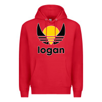 Red logan Premium Hoodie - artisFamous