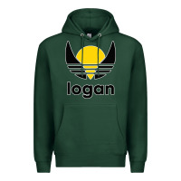 Sports Green logan Premium Hoodie - artisFamous