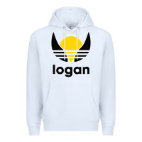 White logan Premium Hoodie - artisFamous
