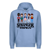 Colony Blue stranger kids Premium Hoodie - artisFamous