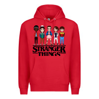 Red stranger kids Premium Hoodie - artisFamous
