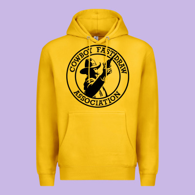 Cowboy Fast Draw Association Premium Hoodie Designed By Artisfamous