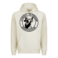 Oatmeal Heather cowboy fast draw association Premium Hoodie - artisFamous