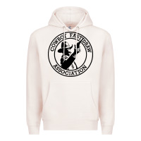 Pale Pink cowboy fast draw association Premium Hoodie - artisFamous