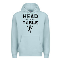 Blue Mist head of the table Premium Hoodie - artisFamous