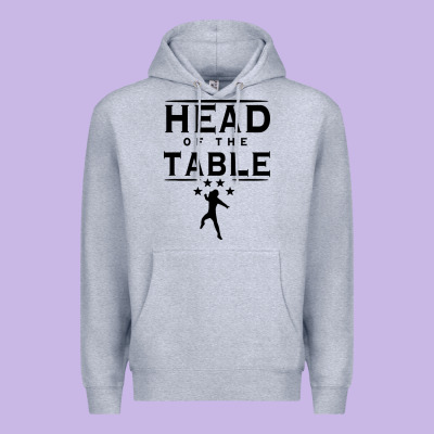 Head Of The Table Premium Hoodie Designed By Artisfamous