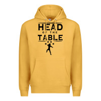 Mustard head of the table Premium Hoodie - artisFamous