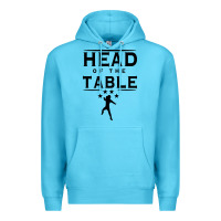 Ocean Blue head of the table Premium Hoodie - artisFamous