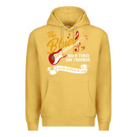 Antique Gold the blues music Premium Hoodie - artisFamous