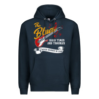 Navy the blues music Premium Hoodie - artisFamous