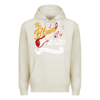 Oatmeal Heather the blues music Premium Hoodie - artisFamous