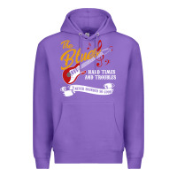 Purple the blues music Premium Hoodie - artisFamous