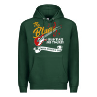 Sports Green the blues music Premium Hoodie - artisFamous