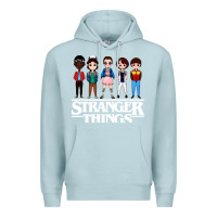 Blue Mist stranger kids Premium Hoodie - artisFamous