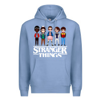 Colony Blue stranger kids Premium Hoodie - artisFamous