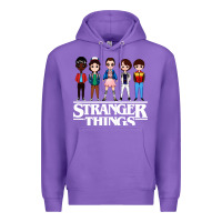 Purple stranger kids Premium Hoodie - artisFamous