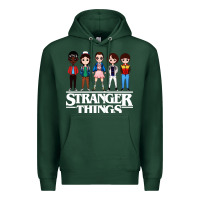 Sports Green stranger kids Premium Hoodie - artisFamous