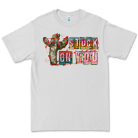 Dove Grey Stuck on You Premium Tee - CowhideDigitalArt
