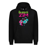Black Invader Zim Gir Premium Hoodie - artisFamous