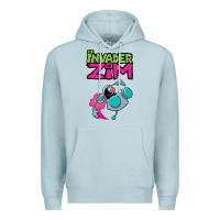 Blue Mist Invader Zim Gir Premium Hoodie - artisFamous