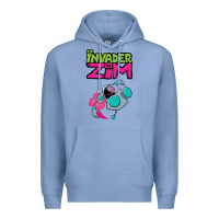 Colony Blue Invader Zim Gir Premium Hoodie - artisFamous