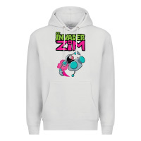 Dove Grey Invader Zim Gir Premium Hoodie - artisFamous