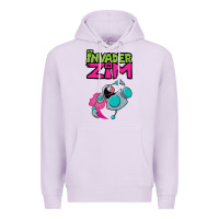 Lilac Invader Zim Gir Premium Hoodie - artisFamous