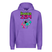 Purple Invader Zim Gir Premium Hoodie - artisFamous
